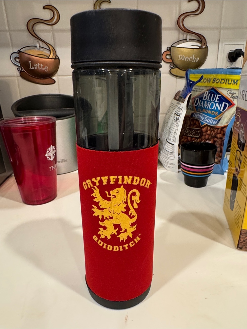 Gryffindor Red Insulated Travel Bottle - Officially Themed